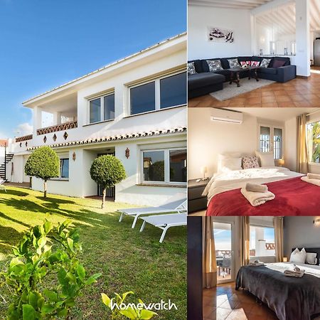 In The Second Line, Modern Beachfront Holiday Home In Costabella, マルベーリャ エクステリア 写真